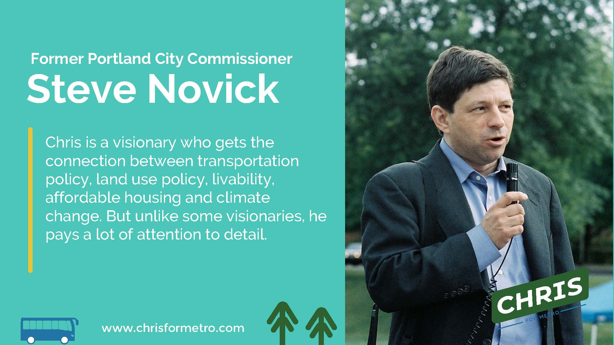 Steve Novick Endorsement